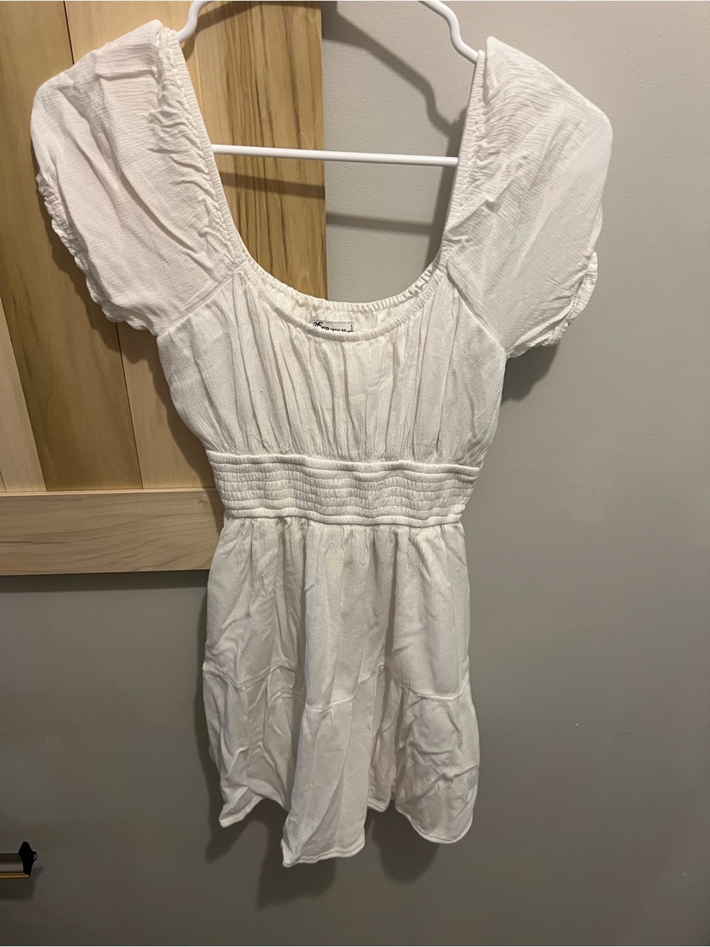 Hollister White Romper